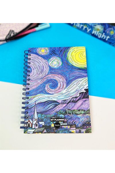 Gift Moda Model de stea - Agenda vorbitoare cu design de noapte