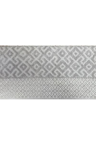 Lucy and Home 100% Cotton Jacquard Set of 2 Towels 55X100Cm
