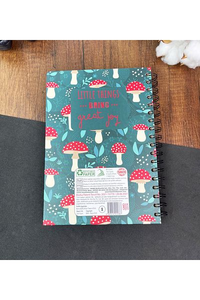 Gift Moda Agenda vorbitoare cu design Motto ciuperci