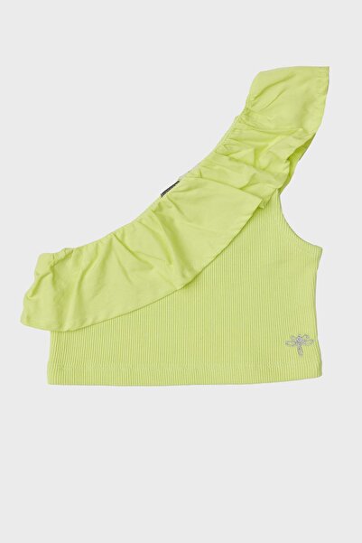 Tyess Bg Store Girls Green Blouse