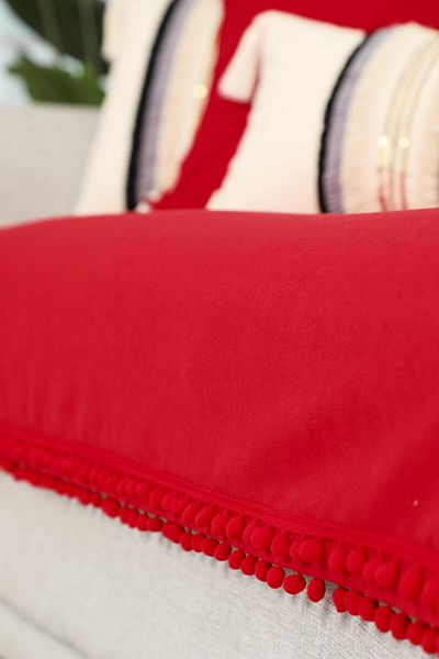 Aisha's Design 90X210 cm Pompom Seat Cover - Ko-33