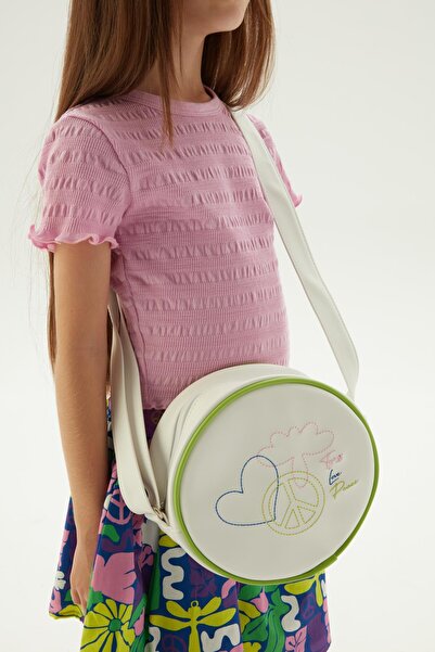 Tyess Bg Store White Bag for Girls