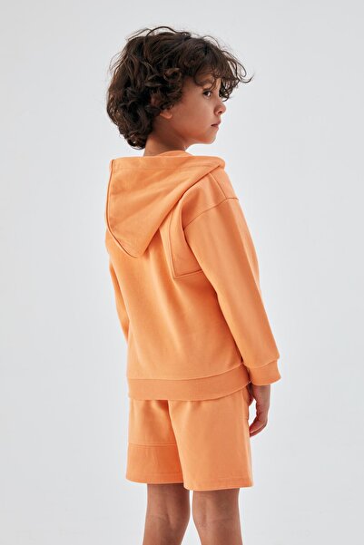 Nebbati Bg Store Boy's Orange Tracksuit Top 23Pssnb3407
