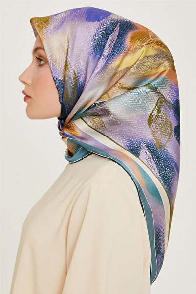 Armine Κασκόλ 100% Twill Silk με σχέδιο |   9240-52