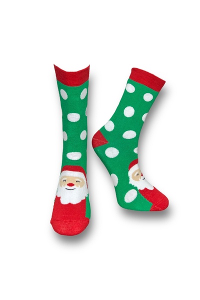 Mevo جوارب منشفة للجنسين بنمط عيد الميلاد