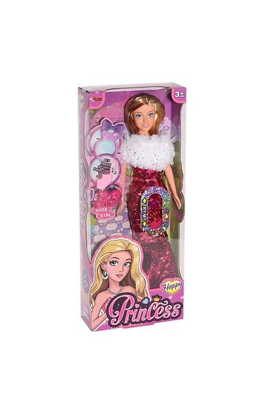 KdrElektronik Children's Wg-66772-73 Color Changing Sequin Outfit Doll -Vardem Toy