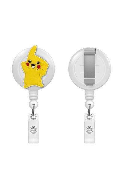 PABALAS Pikachu Pokemon Figured Yoyo Card Holder Collar Lanyard Holder