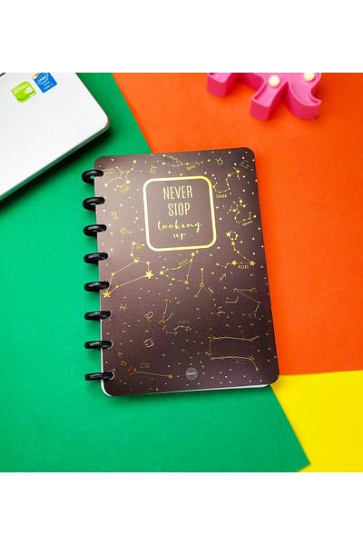 Gift Moda Star Map New Generation Heart Spiral Notebook