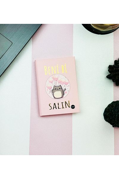 Gift Moda Μίνι σημειωματάριο Pink Design Swing Me Away - Σκληρό εξώφυλλο