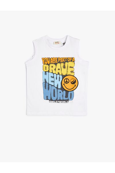Koton Licencjonowany sportowiec bawełny Smileyworld®