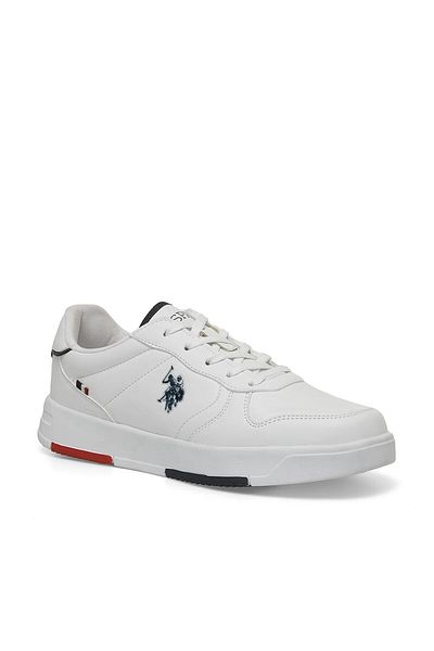 U.S. Polo Assn. 4m Andreı Wmn 4fx - Pantofi sport albi pentru femei 36/40