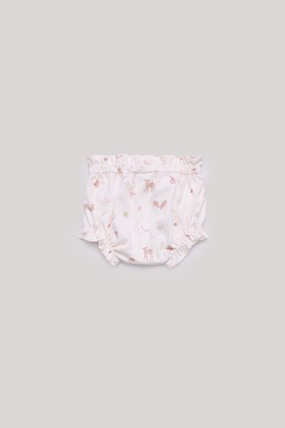 Layette Bg Store Baby Girl Patterned Shorts