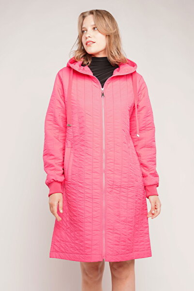 GABRİA Palton cu glugă Gabria cu fermoar