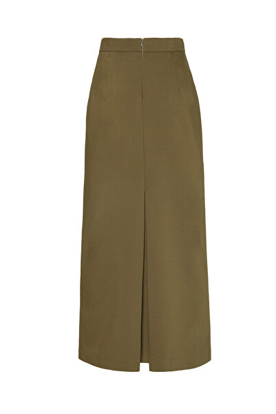 Aker Khaki Pencil Skirt