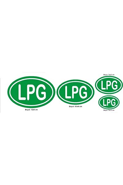Lizpo Decor علبة التعبئة والتغليف ملصق علامة غاز البترول المسال