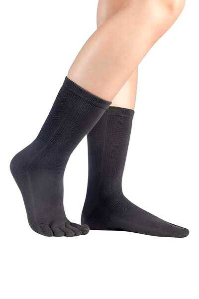 Uniquetrenders Women's 6-Piece Bamboo Mushroom Socks Finger Socks Size 36-44