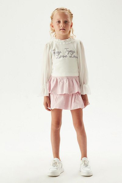 Tyess Bg Store Люлякова пола за момиче 23Fw0Tj4314