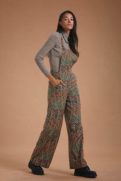 Los banditos Wide Leg Salopet Women's Jumpsuit