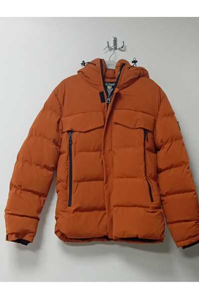 BILL THE KING Kapüşonlu Fermuarlı Mont