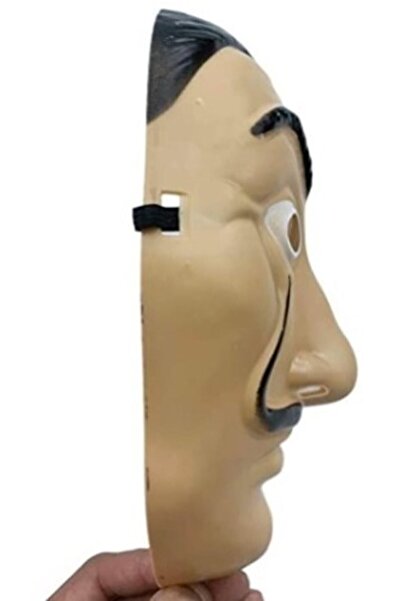 Parti dolabı La Casa De Papel Salvador Dali Mask - Halloween Halloween Party Costume Mask 25X16Cm