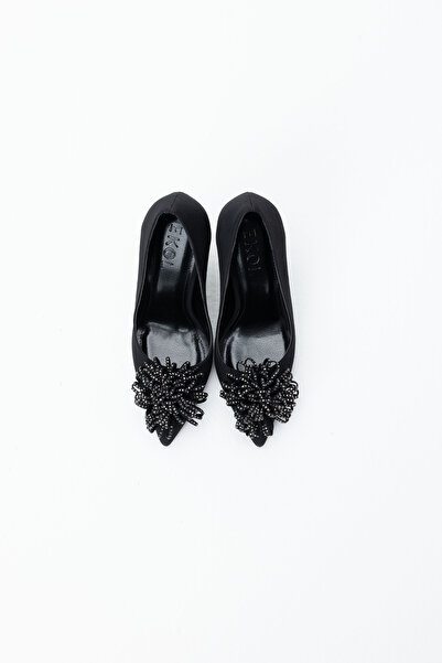 Ekol Beth Önü Süslemeli Topuklu Ayakkabı