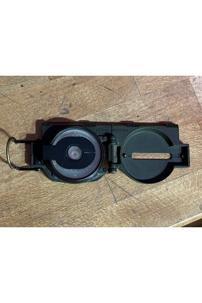 tayfuntufan antika koleksiyon Waltham Watch Old Military Compass - Working