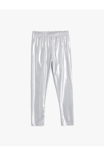 Koton Shiny Leggings - Elastic Waist
