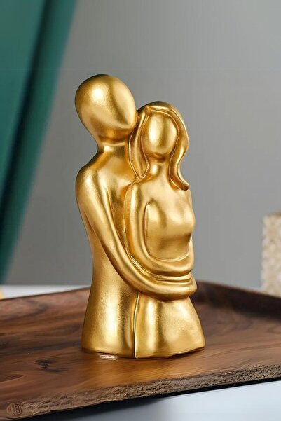 tambana Gold Heykel Biblo Dekoratif Süs Eşyası Dekoratif Masa Süsü Salon Akse...