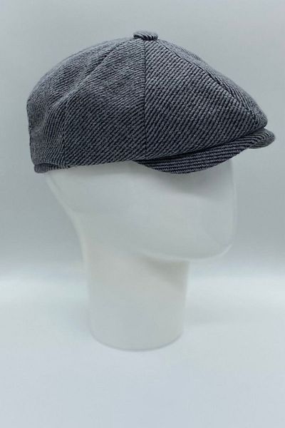 Hoppe Winter Stamp British Style Peaky Blinders Cap 8-Piece Cap Hat