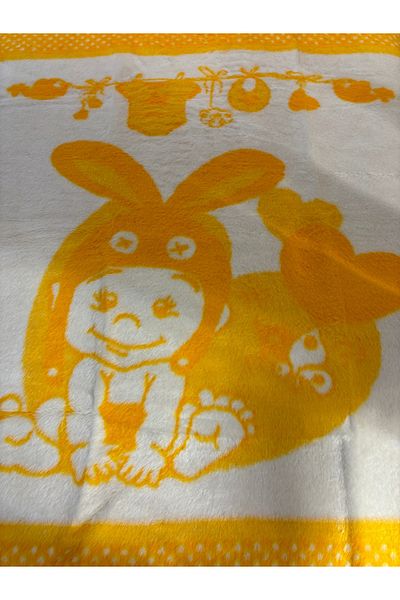 Sesli Aydora Double Sided Quality Acrylic Baby Kids Blanket Newborn Baby Gift 100X120