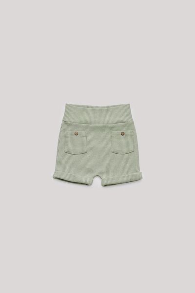 Layette BG Store Baby Boy Green Shorts