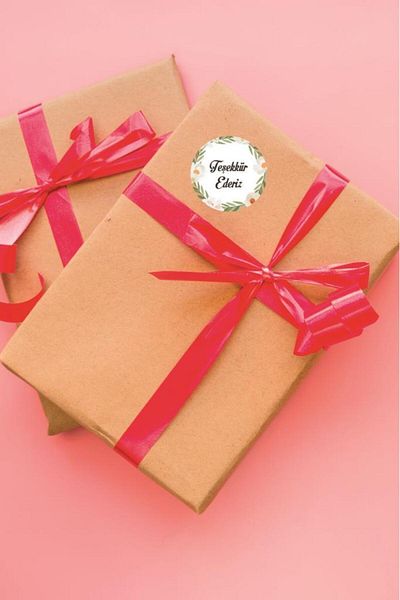 Lizpo Decor Thank You Sticker Label 12