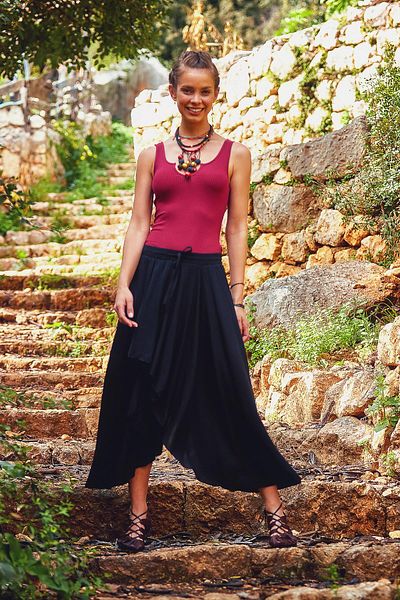 Los banditos Authentic Patterned Bohemian Ethnic Skirt