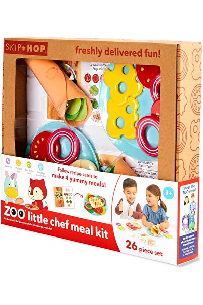 Skip Hop Zoo Küçük Şefler Yemek Hazırlama Oyuncağı 26 Parça Set 3 Yaş +
