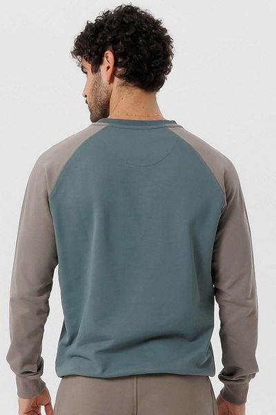 Escetic Ανδρικό Water Green No Shardon 3 Thread Casual Mold Ανδρικό φούτερ T0139