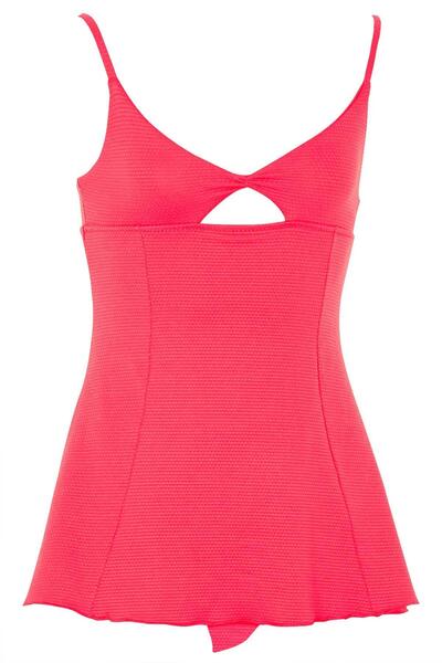 Kom Paris Elbise Mayo - Coral