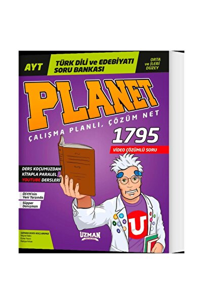 Uzman Yayınları Planet Orta Ve Ileri Düzey Ayt Türk Edebiyatı Soru Bankası