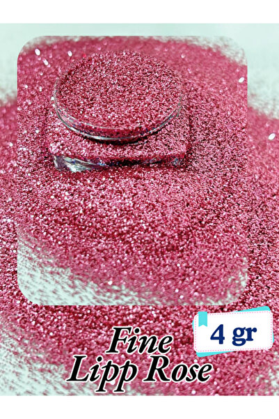 Sirius Hobi Epoksi Reçine Fine Lipp Rose Tırnak Makyaj Chunky Glitter 8 gr Hologramlı Sim 2x4gr Kutulu
