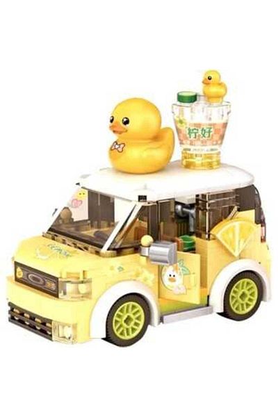 Vagonlife Loz Mini Car Series - Plane Tea Car (260Pcs) Mini Blocks Lz4209