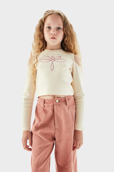 Tyess Bg Store Girl's Pink Pants 23Pfwtj4214