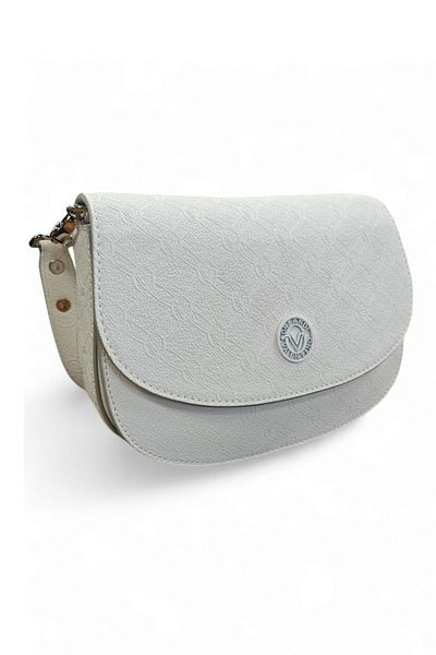 Valentino Orlandi Geantă de damă cu monogramă albă - Vlt077
