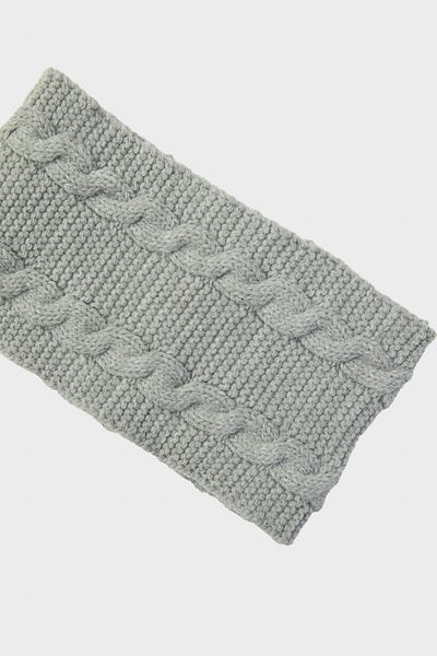 Layette Bg Store Girl Baby Gray Neck Collar 23fw0lt7033