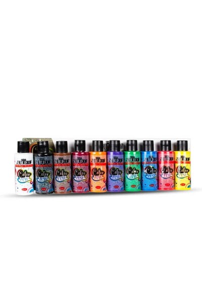 Artdeco Colorfest Akrilik Boya Seti 10 Renk x 50 ml Temel Renkler