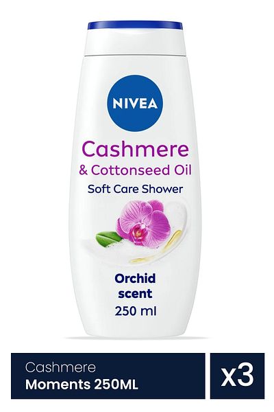 NIVEA Cashmere Moments 3 Pieces x 250ML