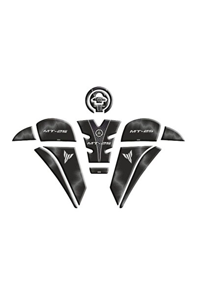 gogo premium YAMAHA MT25 2020 - 2023 UYUMLU TANK PAD SET 006