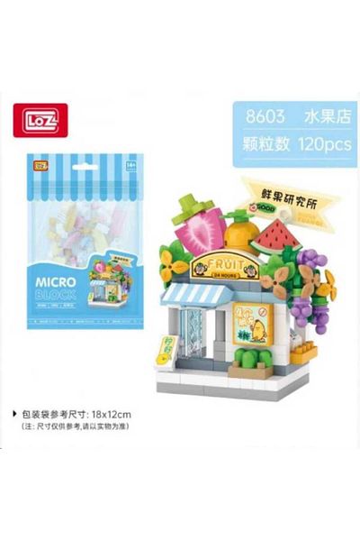 Vagonlife Loz 8603 Micro Block Bag Fruit Shop