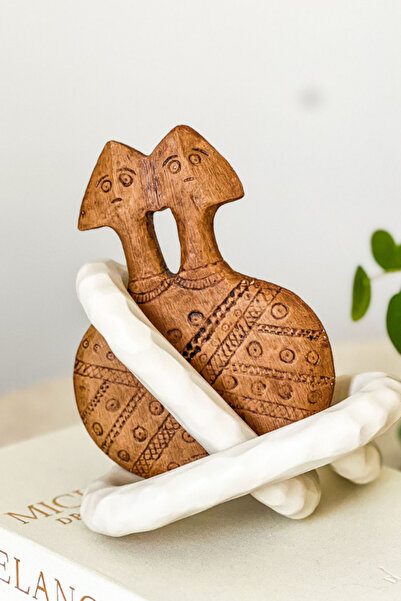 ArkeoArt Design İkiz İdol Heykelcik, Antik Anadolu, El Yapımı Kültürel Eser, ...