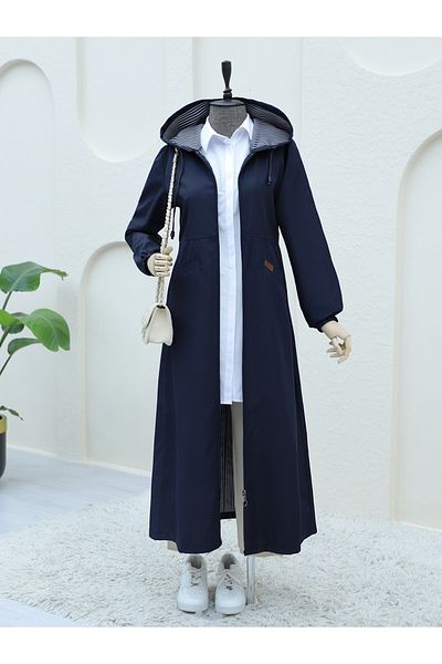 Modamorfo Bondit Trenchcoat mit Tasche