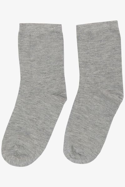 Katamino Чорапи за момиче, сиви меланж - 1-10 години, базов модел
