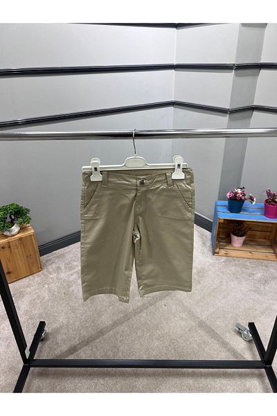 Cool Exclusive Αγόρι 100% βαμβακερό σορτς Gabardine με διπλή τσέπη COOL
